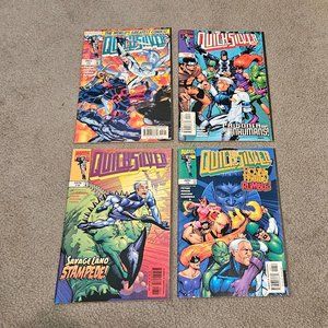 "Quicksilver Marvel Comics " Printed in 1996, Issues # 2,5,6,8